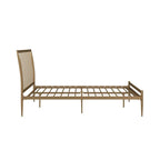 iNSPIRE Q Bold Parkcrest Gold Metal Bed