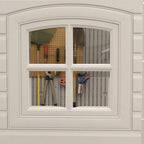 Side Entry 15 ft. W x 8 ft. D Plastic Storage Shed