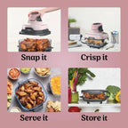 Ninja Crispi 4-in-1 Portable Glass Air Fryer Cooking System
