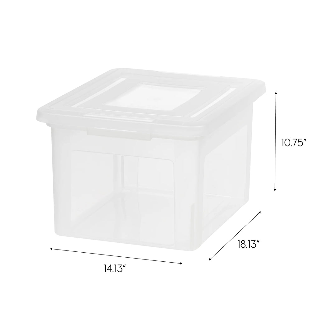 Letter/Legal Size File Box | Gray