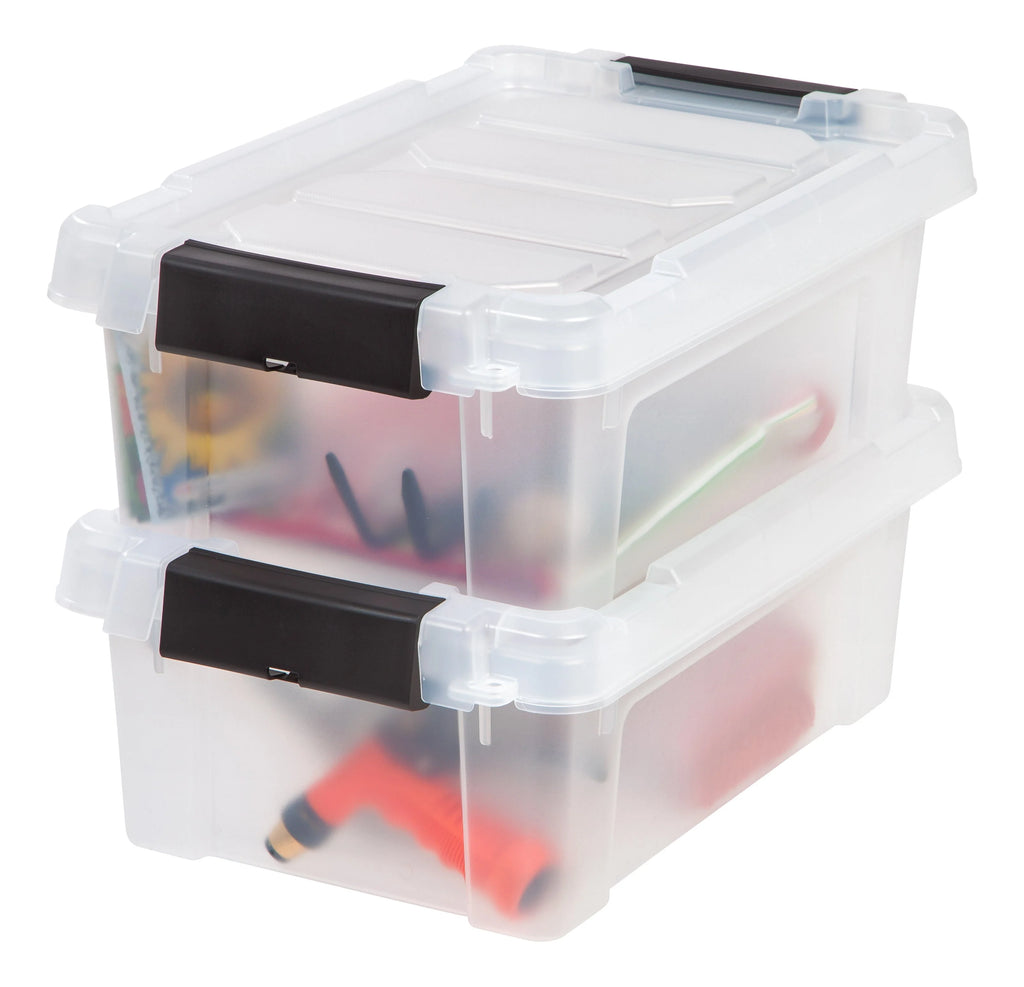 Store-It-All Tote 3 Gallon, 6 Pack, Clear