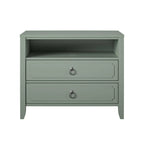 Drawer Nightstand, Green