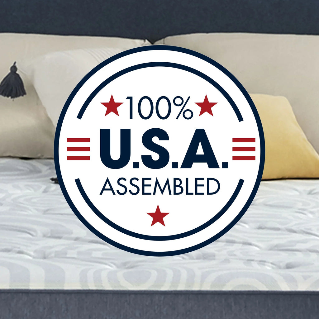 Serta 10" Medium Gel Memory Foam Cooling Queen Tight Top Mattress - Fiberglass Free
