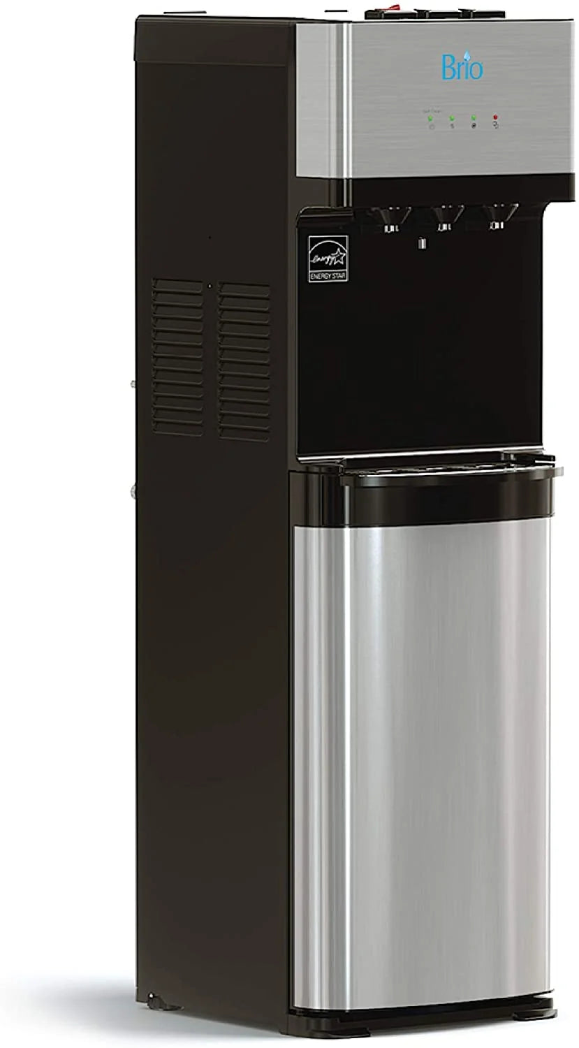 Self Cleaning Bottom Loading Water Cooler Water Dispenser 3 Temperature Settings