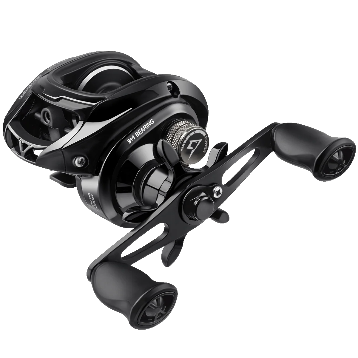 Piscifun Torrent Lite Ultra Light Low Profile Baitcasting Reel with Black & Teal Baitcaster | Black / Left Hand