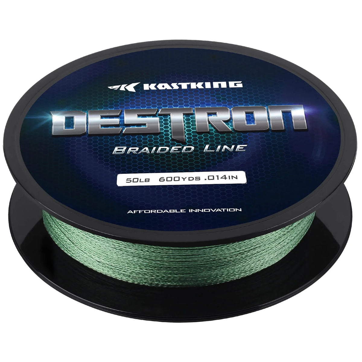 KastKing Destron Braided Fishing Line 300 Yards | Moss Green / 20 LB