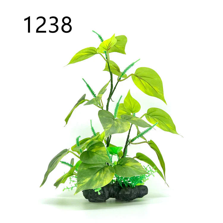 Reptile Box Simulation Plant Aquarium Ornament Artificial Terrarium Decor