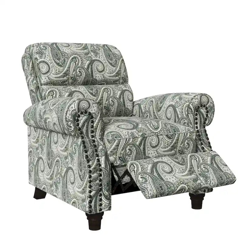 Copper Grove Jessie Paisley Push-Back Recliner Chair