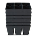 Epic 6-Cell Seed Starting Trays | 6 Trays / Black