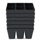 Epic 6-Cell Seed Starting Trays | 6 Trays / Black