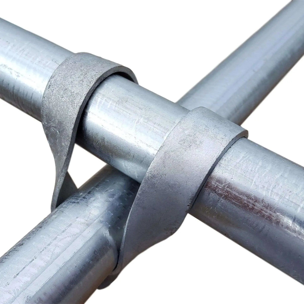 Greenhouse Cross Connectors - Galvanized Steel 1 3/8" | 1 Pack