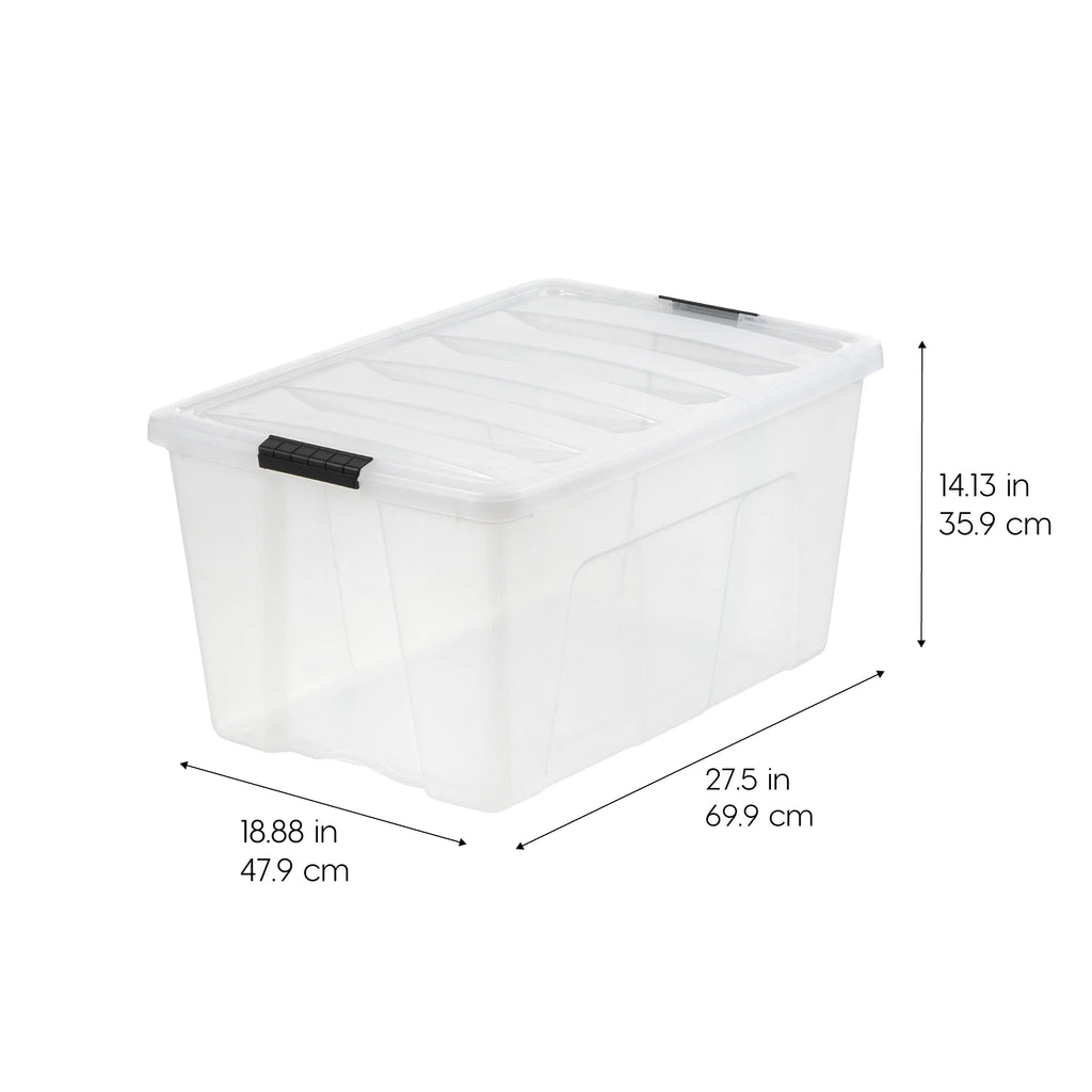 Stack & Pull Storage Box - 94 QT | 2 Pack