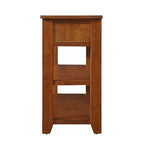 Wood Console Table with 3 Storage Drawers and 2 Shelves