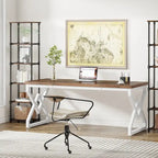 63-Inch Spacious Executive Desk for Home Office Use