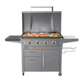 4-Burner 36-Inch Griddle Cooking Station with Hood