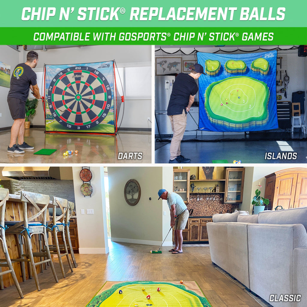 Chip N' Stick Replacement Balls, 16-pk