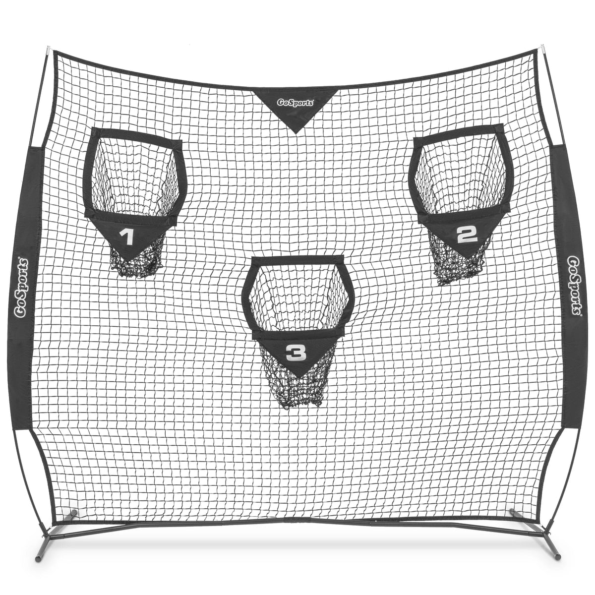 8' x 8' QB Training Throwing Net | Black