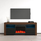Copper Grove Qorasuv 58-Inch Electric Fireplace TV Stand