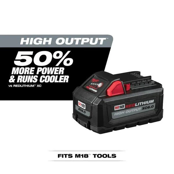 M18 FUEL 18-Volt Lithium-Ion Brushless Cordless SAWZALL w/7-1/4 in. Rear Handle Circ Saw, Two 6 Ah High Output Batteries