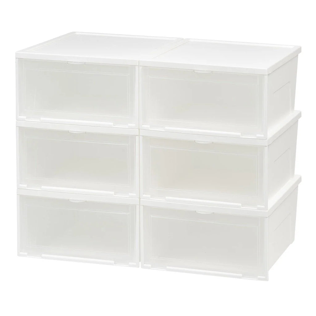Stacking Shoe Box - 6 Pack