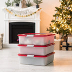 Holiday 20-inch Wreath Storage Box | 3 Pack