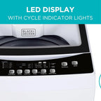 Portable Countertop Dishwashers, Compact Dishwashers with 5 L Built-in Water Tank & Inlet Hose, 5 Washing Programs, Baby Care, Air-Dry Function and LED Light for Small Apartments