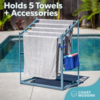 All-Weather Towel Rack | Stone Blue