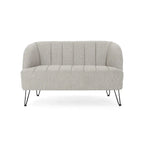 Christopher Knight Home Lupine Contemporary Fabric Loveseat with Hairpin Legs