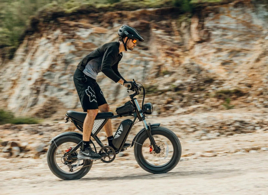 YVY 1500W Electric Bike for Adults, 33MPH 20'' Fat Tire Electric Motorcycle, 48V 20AH Removable Battery, 30 - 60