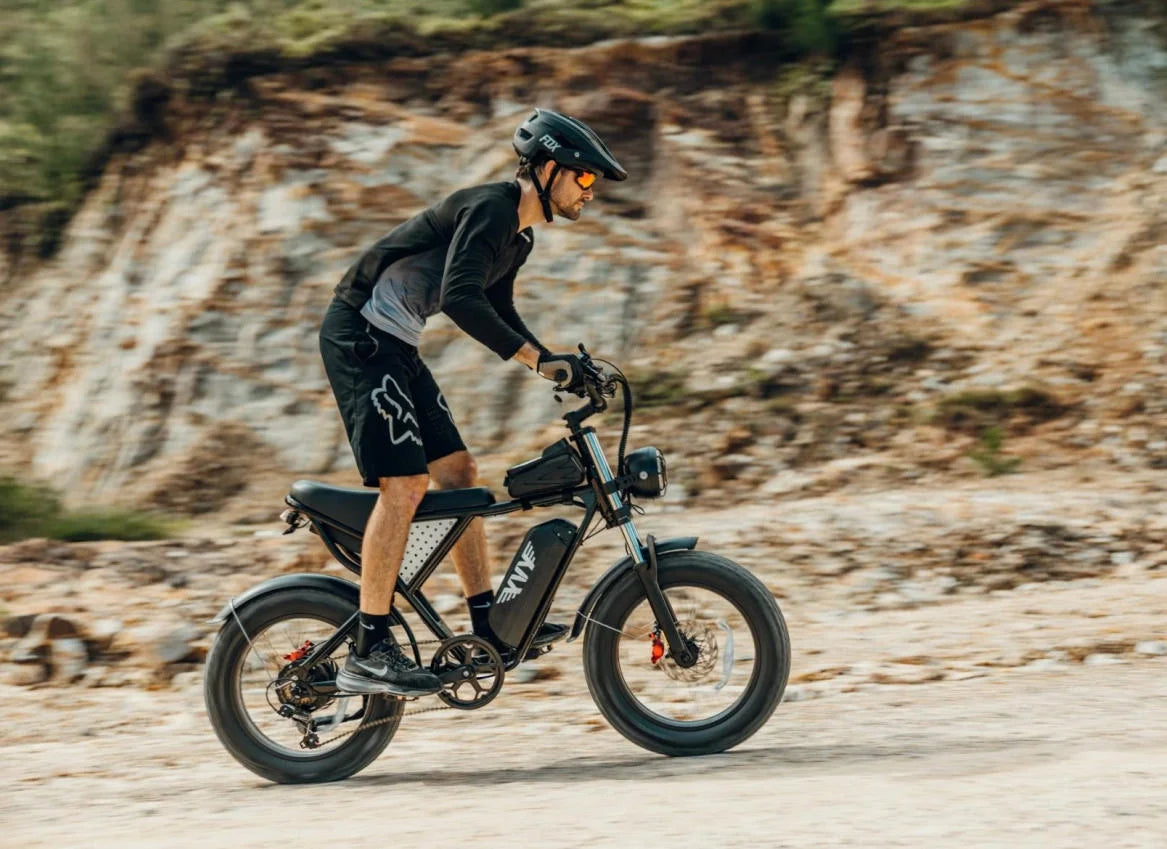 YVY 1500W Electric Bike for Adults, 33MPH 20'' Fat Tire Electric Motorcycle, 48V 20AH Removable Battery, 30 - 60
