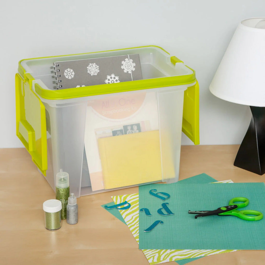 Letter Wing-Lid File Box | Black