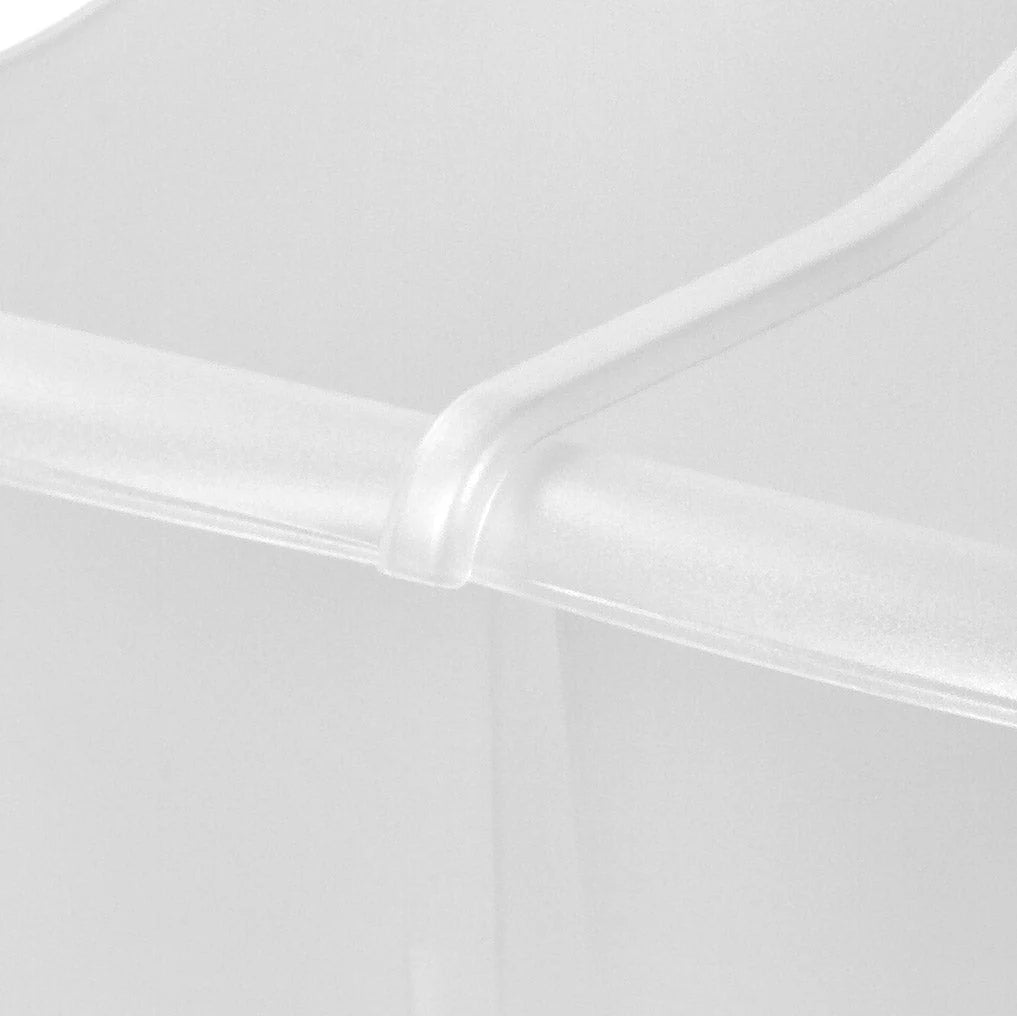 Connecting Book Bin, 8 Pack, Clear