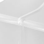Connecting Book Bin, 8 Pack, Clear