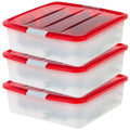 Holiday 20-inch Wreath Storage Box | 3 Pack