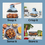 Ninja Crispi 4-in-1 Portable Glass Air Fryer Cooking System