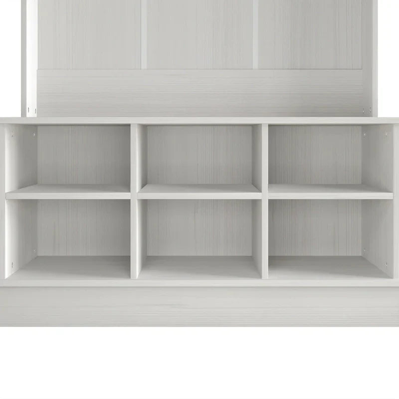 CraftPorch Contemporary Hall Tree with Storage Solutions