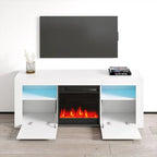 Copper Grove Qorasuv 58-Inch Electric Fireplace TV Stand
