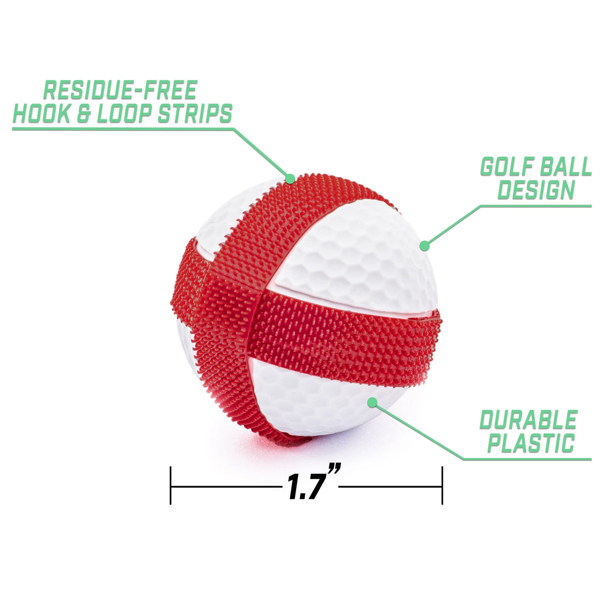 Chip N' Stick Replacement Balls, 16-pk