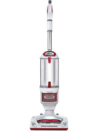 Rotator Professional Lift-Away Upright Vacuum with HEPA Filter, Swivel Steering, LED Headlights, Wide Upholstery Tool, Dusting Brush & Crevice Tool, White/Red, 12, 18, 14.