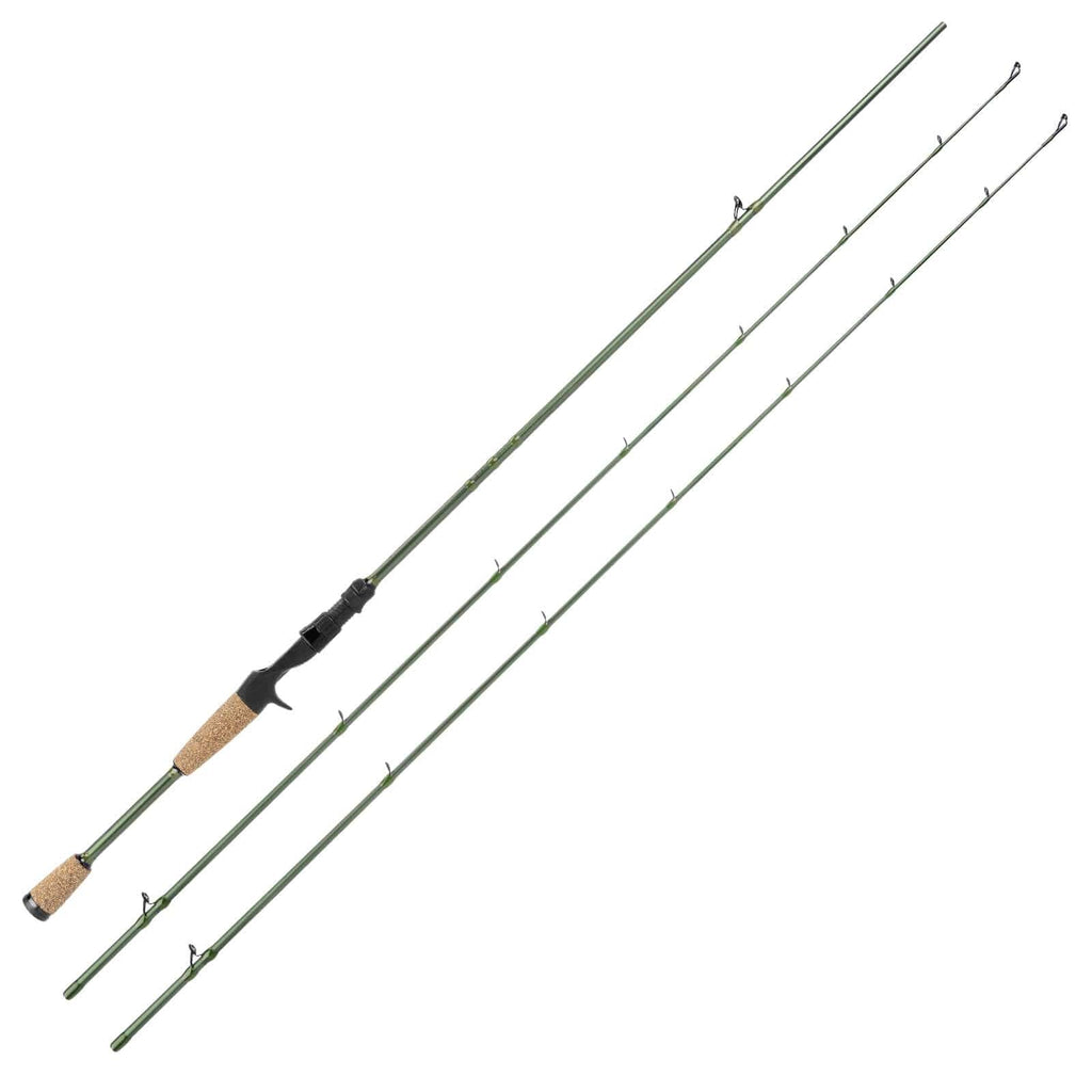 KastKing Spartacus II Twin-Tip Casting Rods | Casting / 6'8" / Fast-Medium Heavy (2 Pcs+ Extra Tip)
