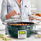 GreenPan Elite 6-Quart Essential Smart Skillet | Black
