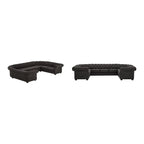 Gdansk 9-Person U-Shaped Chesterfield Sectional Sofa
