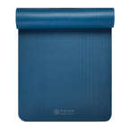 Gaiam Essentials Fitness Mat & Sling (10mm) | navy