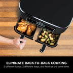 Ninja® Foodi® 4-in-1, 8-qt., 2-Basket Air Fryer with DualZone™ Technology