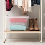 Stack & Pull Storage Box - 19 QT 4 Pack