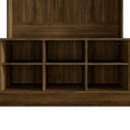 CraftPorch Contemporary Hall Tree with Storage Solutions