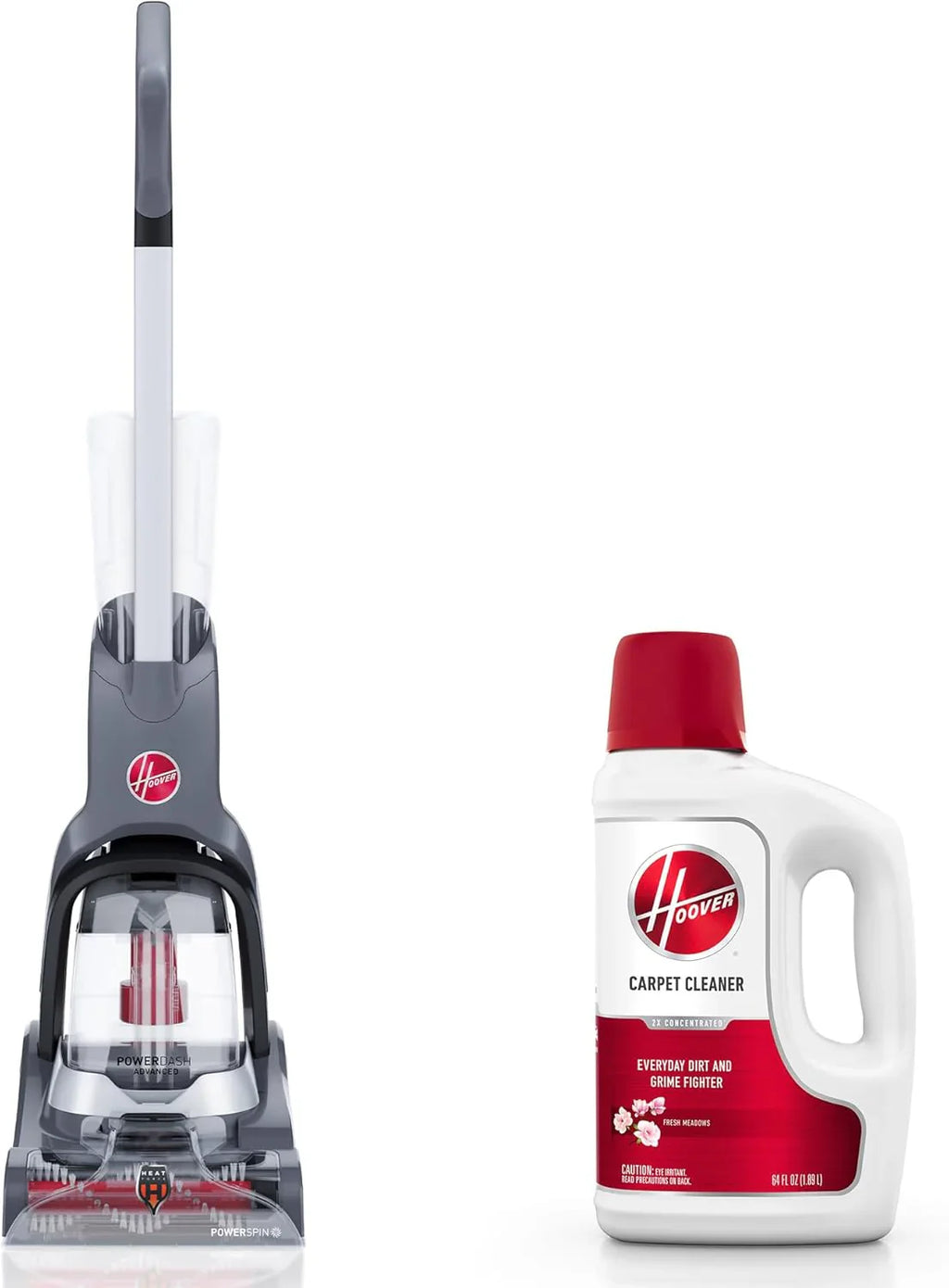 Hoover PowerDash Pet+ Compact Carpet Cleaner Machine, Lightweight Carpet Shampooer