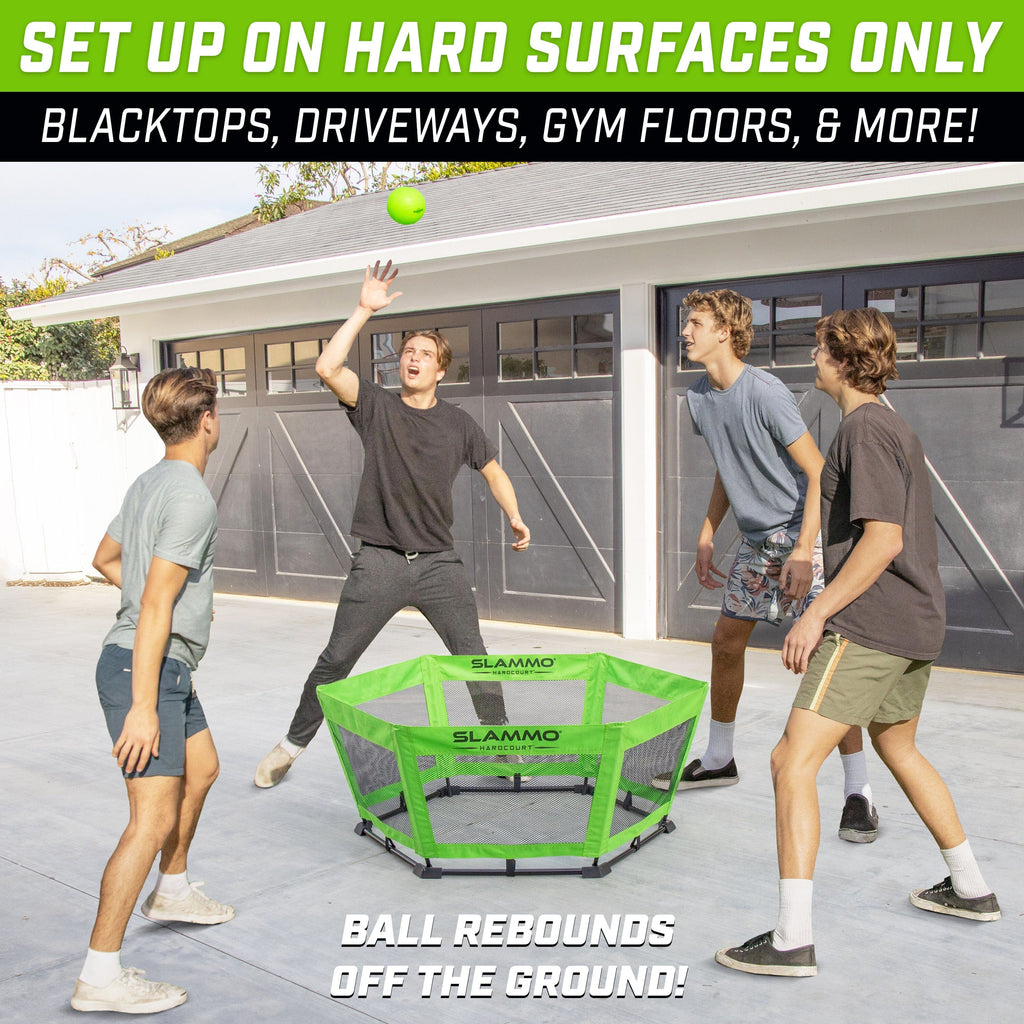 Slammo Hardcourt Game Set