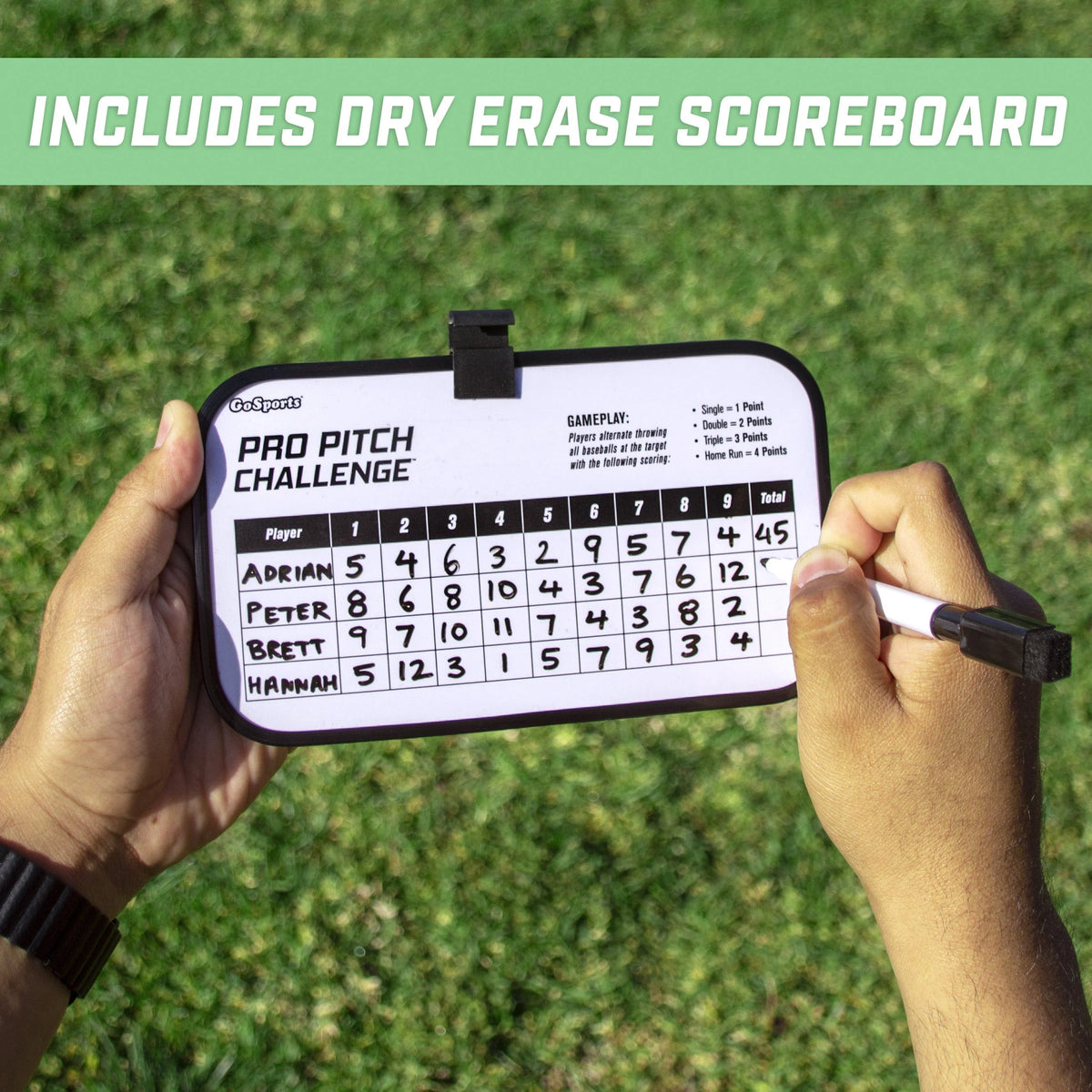 Pro Pitch Challenge Baseball Game Set