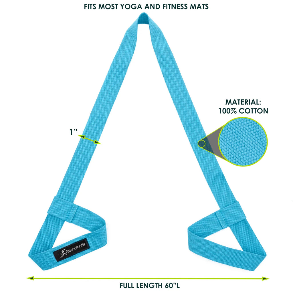 Yoga Mat Carrying Sling | Aqua